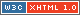 Valid XHTML 1.0 Transitional